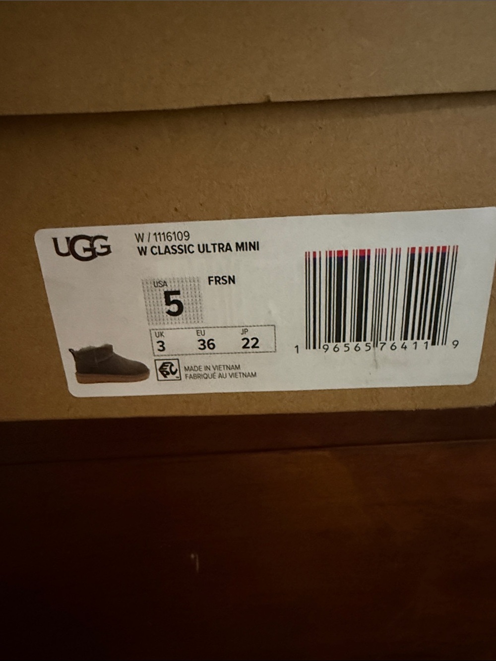 UGG Charcoal Suede Short Classic Ankle Booties - Picture 2 of 12